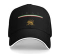 Vintage Persian Classic Hat in Black –Traditional Persian Style