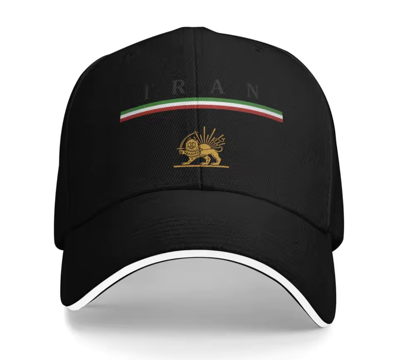 Vintage Persian Classic Hat in Black –Traditional Persian Style